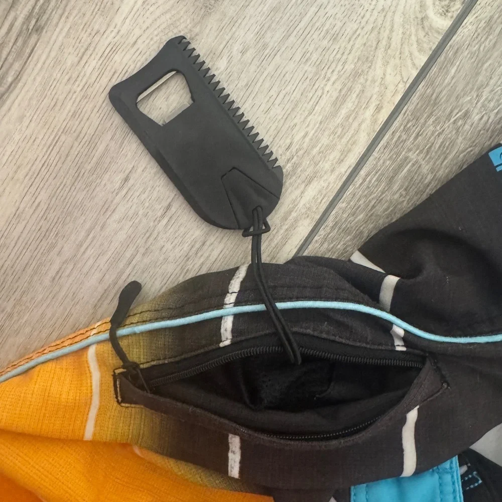 Rip Curl Orange and Brown Board Shorts Gradient Style